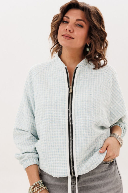 Бомбер ANELLI 1778.1 светло голубой  фото 4