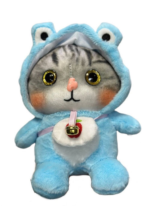 Кот в капюшоне с колокольчиком, 25см. (Белоруссия)