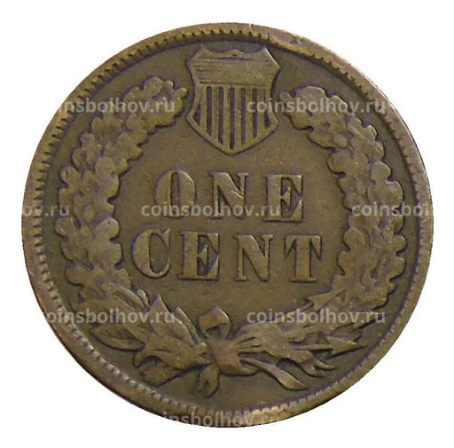 Монета 1 цент 1906 года США