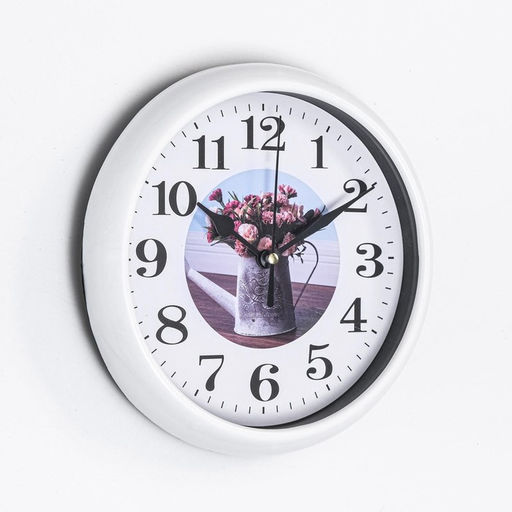 Часы настенные интерьерные «Талли», плавный ход, d-20 см, циферблат d-17 см