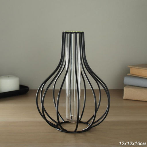 Цена за 1 шт. Ваза для цветов 16х12 см / WC-1032 /уп 60/ - Галеонтрейд фото 4