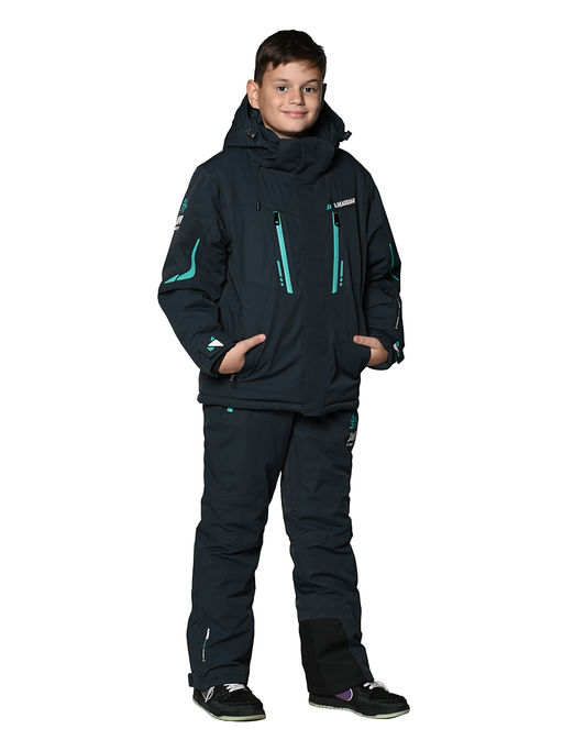 Костюм T-89200 Темно-серый