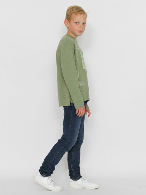 CRB wear/CWJB 63667-35-383 Джемпер для мальчика,хаки/Ex.Cherubino  фото 4