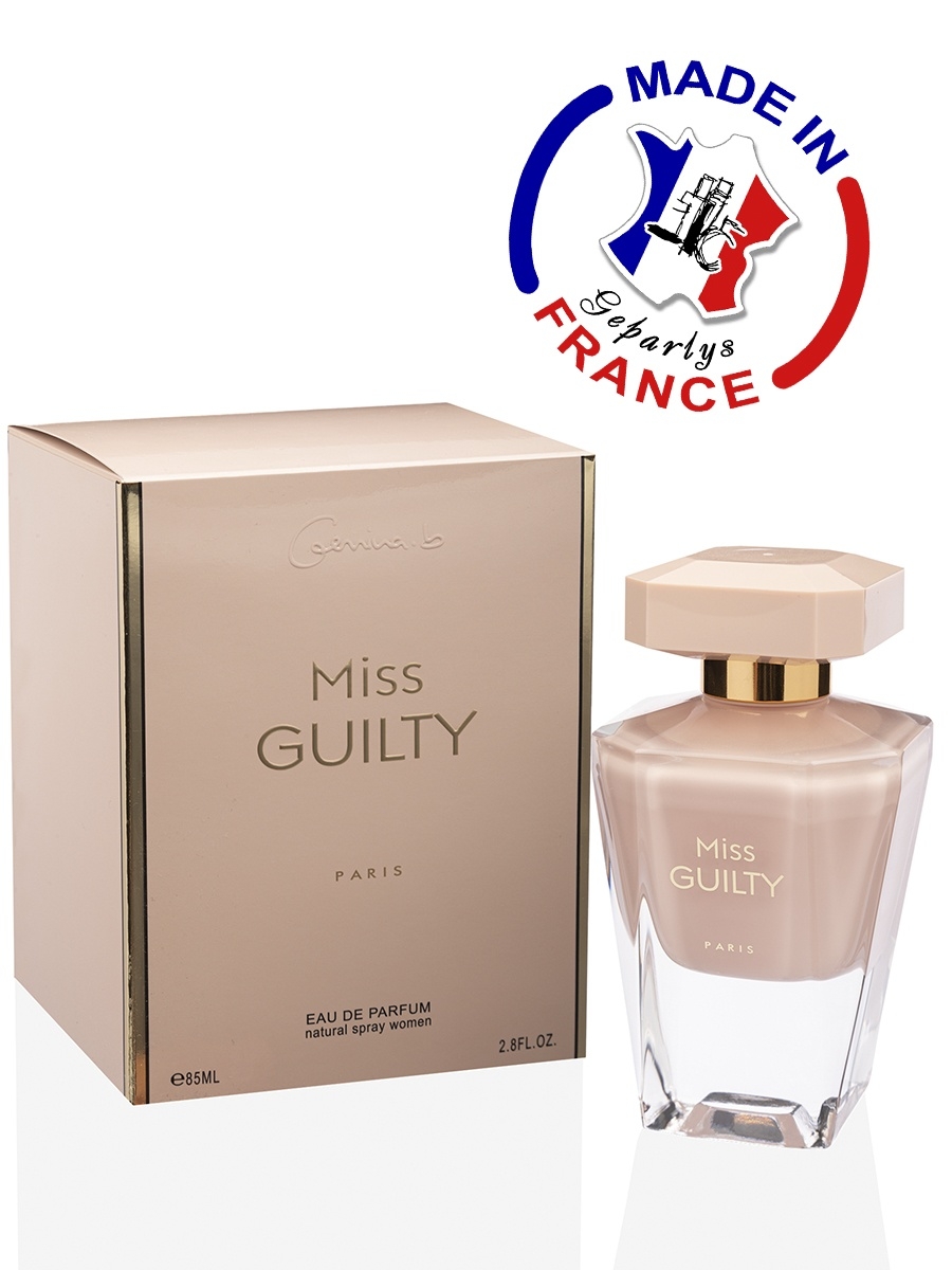 GEPARLYS MISS GUILTY w EDP 85 ml M, парфюмерная вода