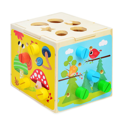 Куб развивающий Заполни картинку - Щепочка фото 3