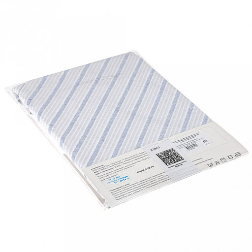 Набор салфеток сервировочных 4шт "Марина Дор" полоса, р-р 42х42см, рогожка, хлопок "Премиум" 186г/м2, упаковка классическая 28х41см, "Домашняя мода" (Россия)