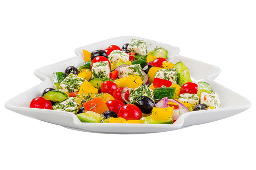 Блюдо 700 мл 30*25*3,5 см Елочка - Elan gallery фото 13