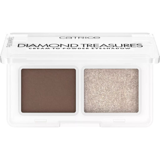 Палетка теней для век Diamond Treasures Cream to Powder Eyeshadow, 010 Hazel Spark 953994 - Catrice фото 2