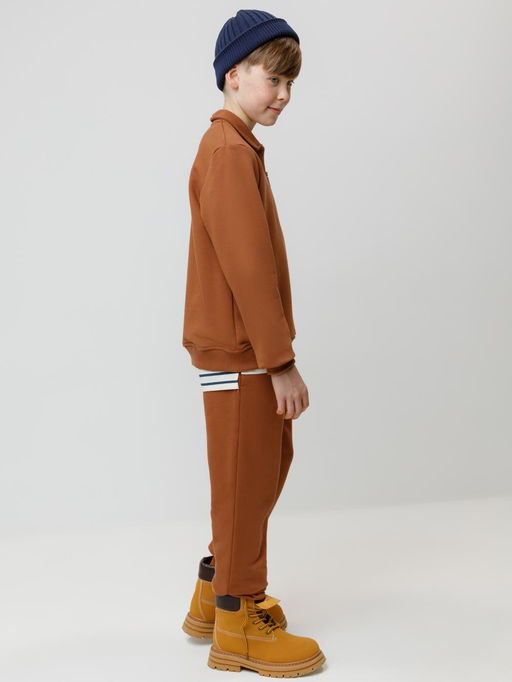 КР 400837/ореховый к622 брюки для мал