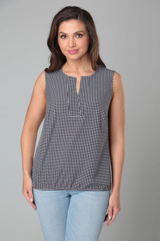 Блуза Modema 216/5 гусиная лапка  фото 4