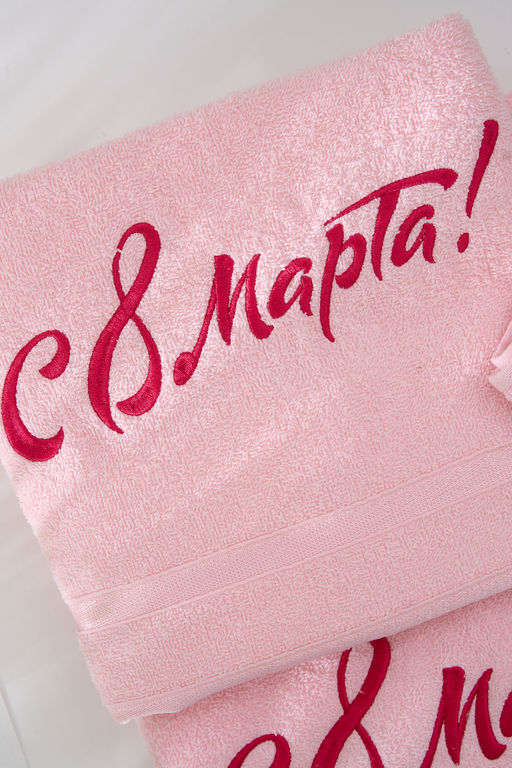 14418/14 "8 марта"полотенце махровое плотность 350гр