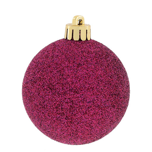 Набор из 24шт Украшение новогоднее "Шар", D 6 см, L14 W14 H30,5 см