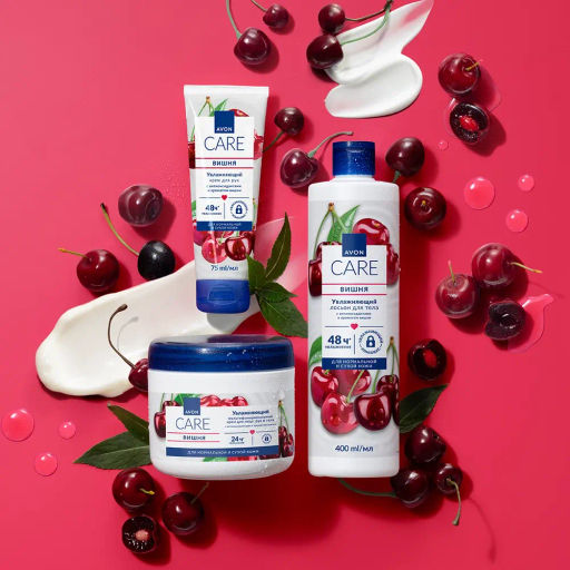 Лосьон для тела с антиоксидантами и ароматом вишни Avon Care, 400 мл