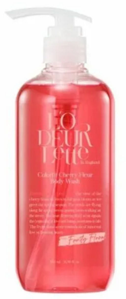 LODEURLETTE IN ENGLAND COLOR FIT CHERRY FLEUR HAIR TREATMENT Парфюмированная маска для волос c ароматом цветка вишни 500мл