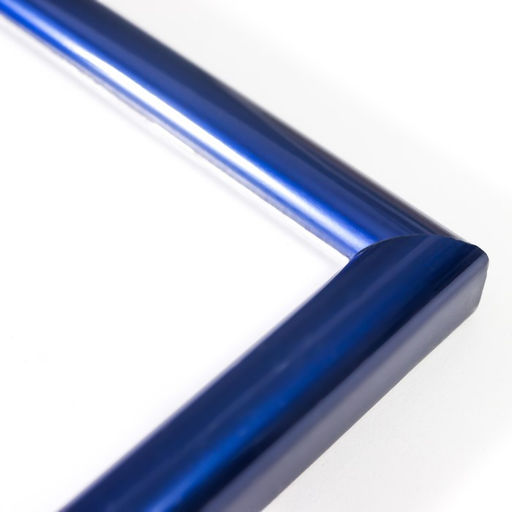 Фоторамка для фото 21×30 см «Радуга», пластик, синий металлик, (пластиковый экран)