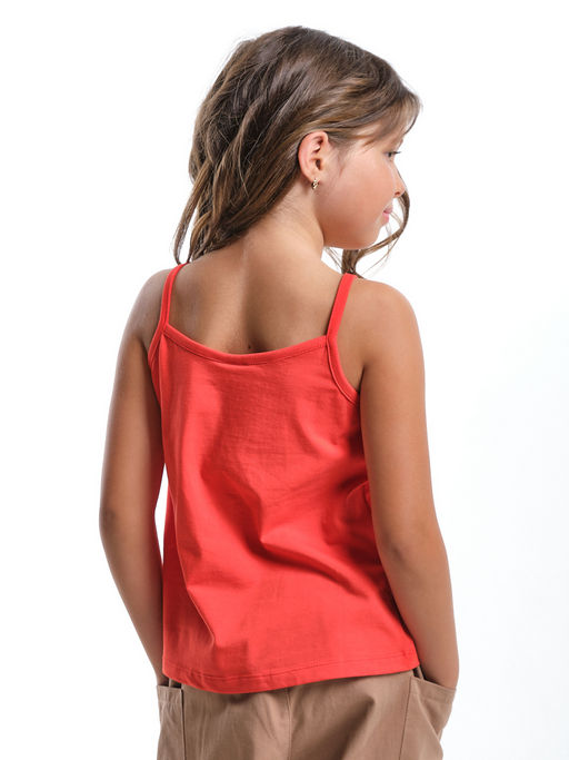 Футболка-топ UD 0061 коралловый - Mini maxi фото 6