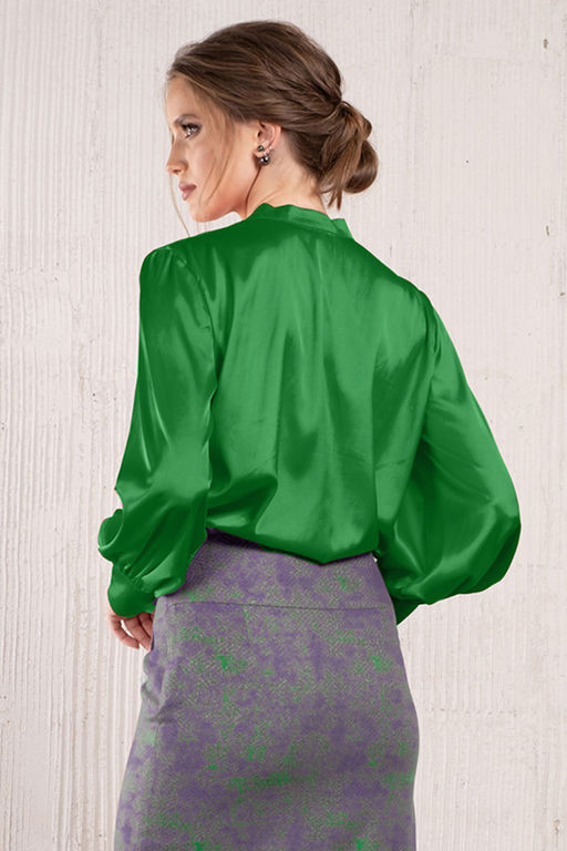 Платье Avanti 1618 серый/черный - Mira fashion фото 85