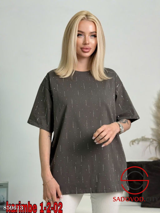 Футболка женская из хлопка