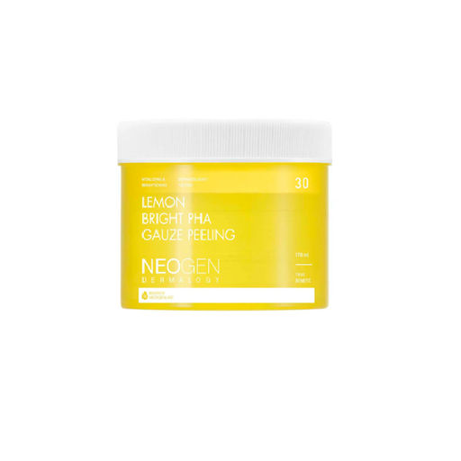 Пилинг-диски осветляющие с лимоном NEOGEN Dermalogy Lemon Bright Pha Gauze Peeling, 190ml (30pads)