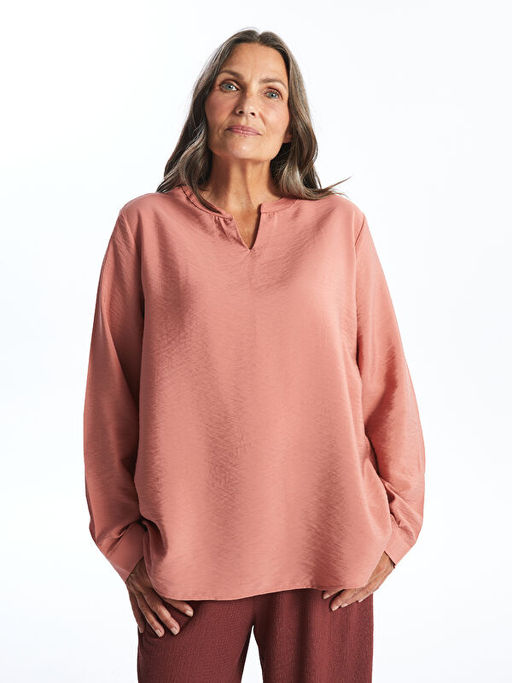 Ka??k Yaka Kad?n Bluz