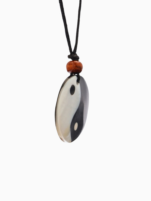 Цена за 2 шт. Кулон «Инь Янь», 22.5 см, ракушка