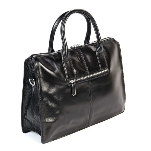 Женская кожаная сумка 3172 Блек - Cidirro фото 3