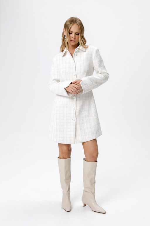 Платье Pirs 6323 молочный  фото 5