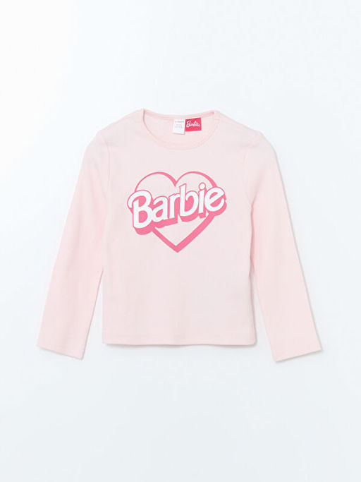 Barbie Bask?l? Uzun Kollu K?z Bebek Ti??rt