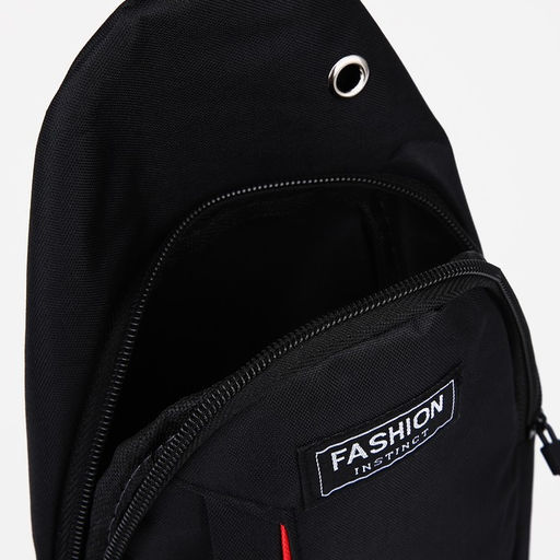 Сумка слинг мужская из текстиля, цвет чёрный - Simaland фото 5