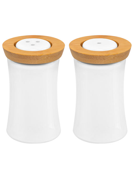 Набор для специй 2 пр. 18,3*11,5*9,5 см Айсберг с подставкой для салфеток на дерев. подставке - Elan gallery фото 5