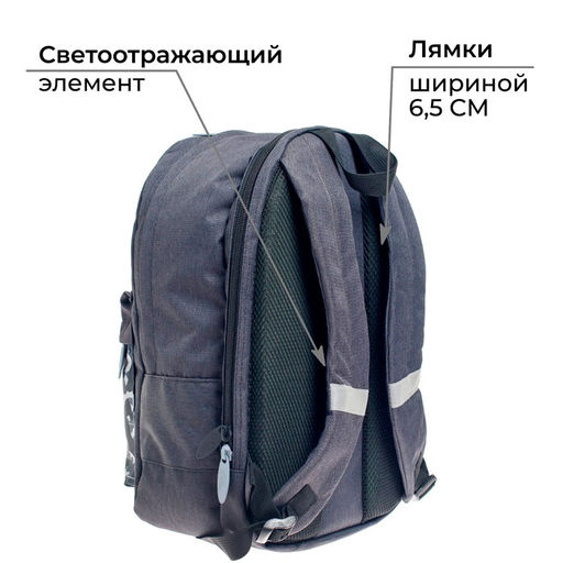 Рюкзак молодёжный, 38 х 28 х 19 см, эргономичная спинка, Calligrata Э "Камуфляж"