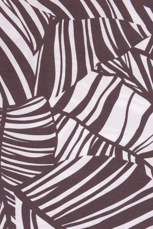 VERY NEAT _ Е 30057/белый,тропический лес фуфайка жен  фото 3