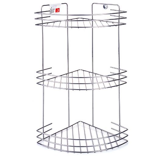 АЛТ66С Полка угловая 3 секция хром МВ (х8) - Mayer&boch фото 2