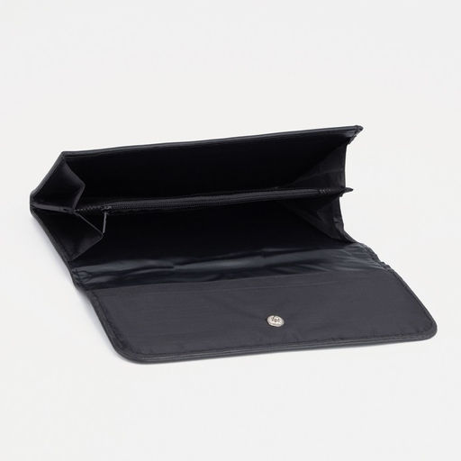 Кошелёк на кнопке, цвет чёрный - Simaland фото 3