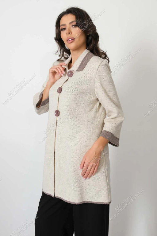 ЗЛАТА Жакет М 3324/молочный