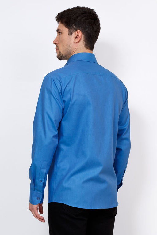 Сорочка мужская длинный рукав BERTHIER PARIS-007042/ Fit-M(2)  фото 10