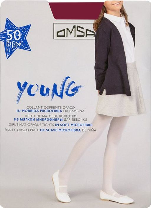 OMSA kids Collant YOUNG 50 - bianco фото 20