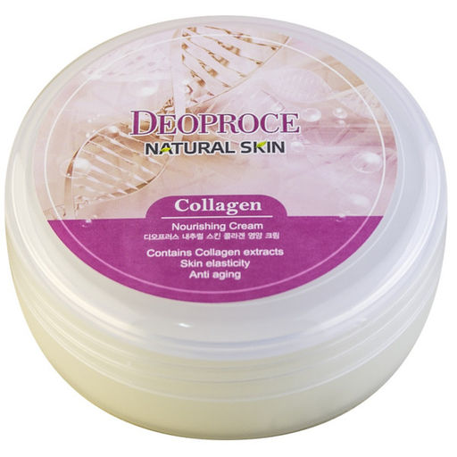 Deoproce Natural Skin Collagen Nourishing Cream, 100g - Питательный крем для лица на основе коллагена