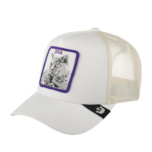 Бейсболка GOORIN BROTHERS арт. 101-0438 (белый / фиолетовый)