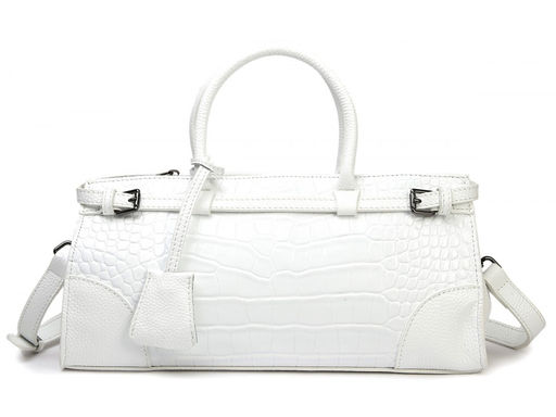 Сумка Lanotti CROCO LINE 8346/белый