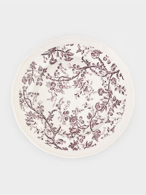 Тарелка глубокая Auster, d=22.5 см, 700 мл, керамика, белая