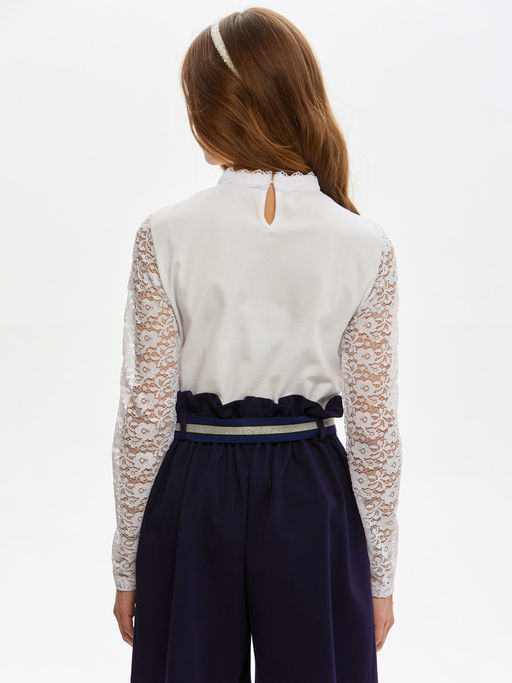 Блузка белый 202230530 - Nota bene фото 3