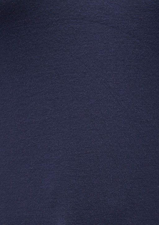 Uzun Kollu Lacivert Basic Tisort - Mavi фото 6
