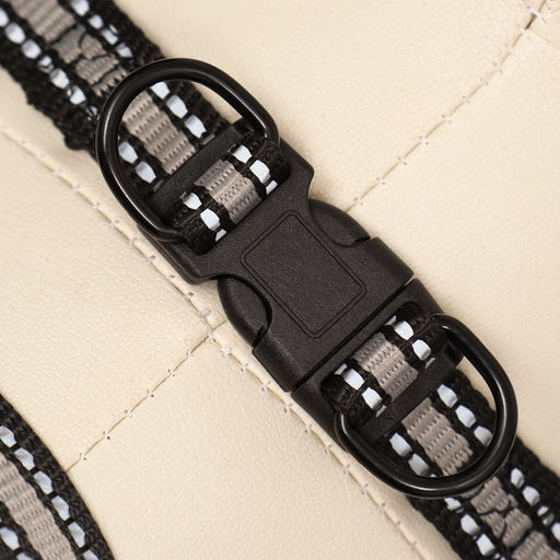 Комплект амуниции светоотражающий, размер S, ОГ 35-60 см, стропа 1,5 см, серый - Пижон фото 8