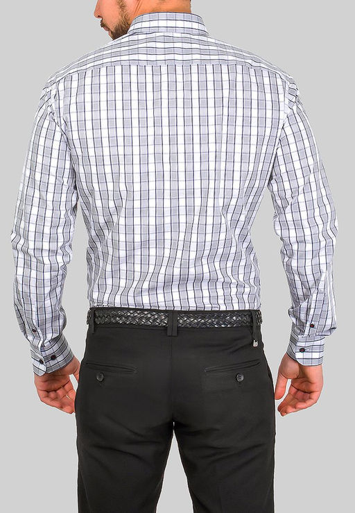 Сорочка мужская длинный рукав GREG 125/111/3472/Z/b/1  фото 2
