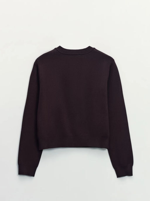 Вязаный джемпер из вискозы / Zarina фото 9