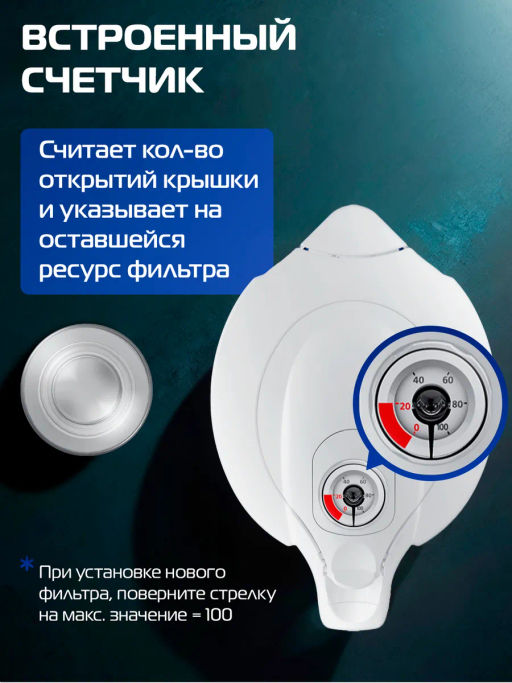 -25% Фильтр-кувшин Прованс 4.2 л (небъющийся) со счетчиком ресурса, Аквафор  фото 5