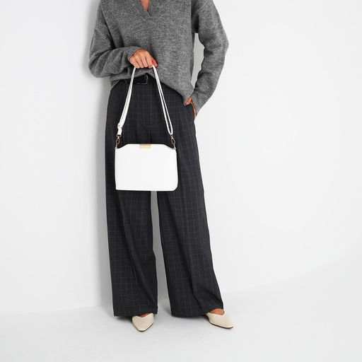 Сумка кросс-боди на молнии, цвет белый - Simaland фото 4