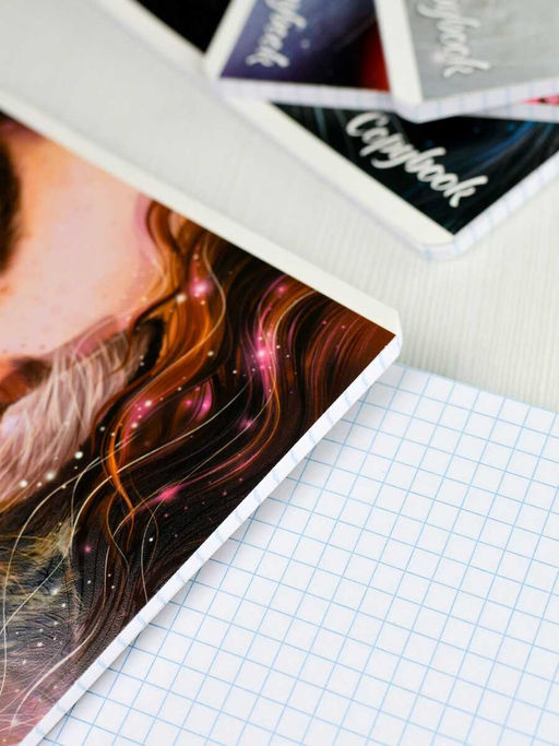 Цена за 10 шт. Тетрадь, 48 л, клетка, арт. 64269/ 10 ЗЕРКАЛО ДУШИ