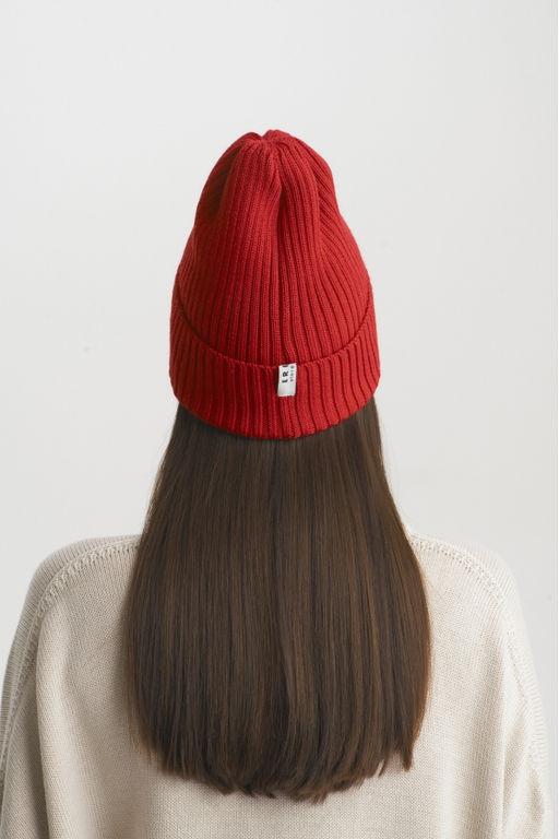 Шапка Бини Merino Red - Erist store фото 5